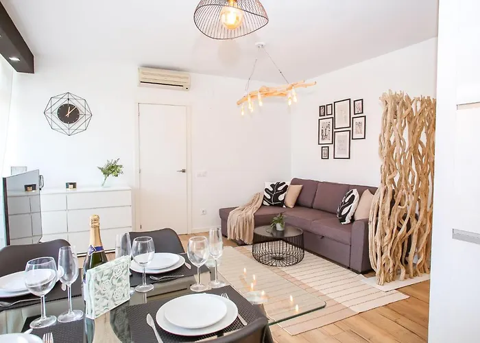 Al39 - Atico Con Barbacoa Playa Fenals Apartman *