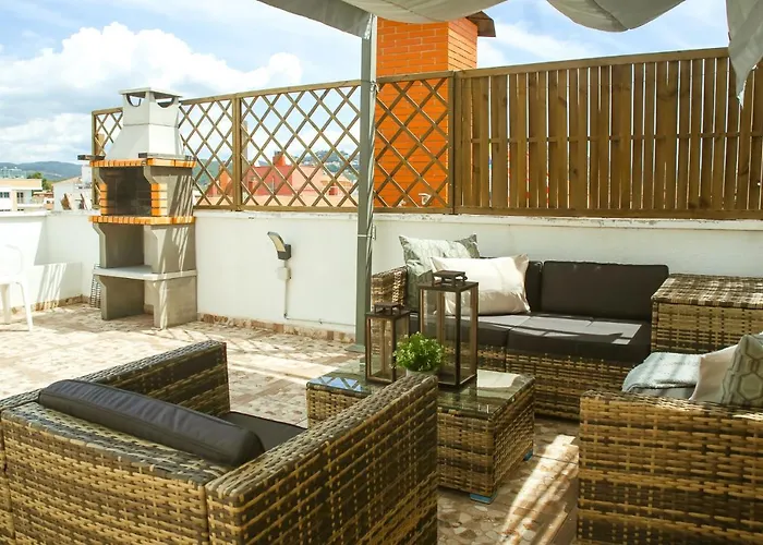 Al39 - Atico Con Barbacoa Playa Fenals * Lloret de Mar